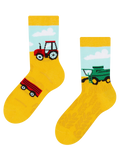 Veselé dětské ponožky Traktor