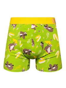 Veselé pánské boxerky Párty lenochod
