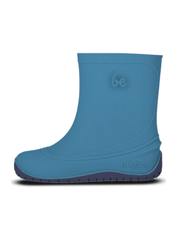 Dětské barefoot gumáky Be Lenka Pudds – světlemodré