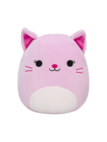 SQUISHMALLOWS Růžová třpytivá kočka Celenia, 20 cm