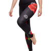 Veselé fitness legíny Vlčí máky