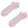 Pastelově růžové bambusové kotníkové ponožky