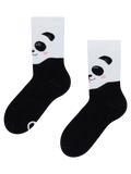 Veselé dětské teplé ponožky Šťastná panda
