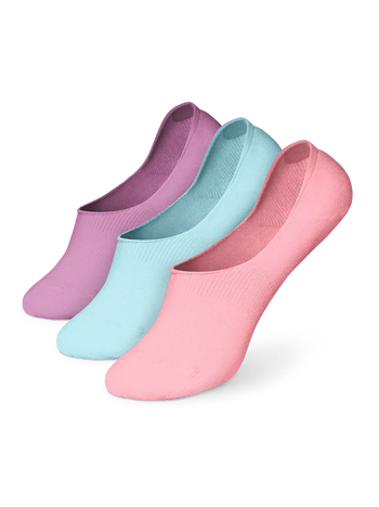 Trojbalení bavlněných ťapek Pastel