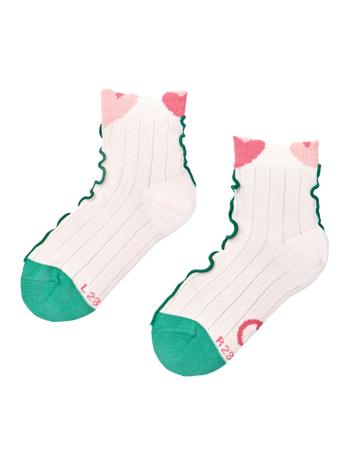 Dívčí cutecore ponožky Kvetoucí tulipány