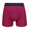 Modro-červené pánské vzorované boxerky