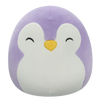 SQUISHMALLOWS Fialový tučňák Elle, 20 cm