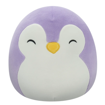 SQUISHMALLOWS Fialový tučňák Elle, 20 cm