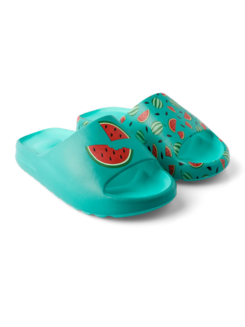 Veselé chunky pantofle Melounová sezóna