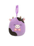 SQUISHMALLOWS klíčenka – Kravička Alexie, 9 cm