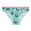 Veselé dámské kalhotky Panda a srdíčka