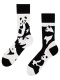 Veselé ponožky Abstraktní panda