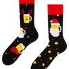 Veselé ponožky Pivní Santa