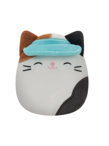 SQUISHMALLOWS Kocour s kšiltem Cam, 20 cm