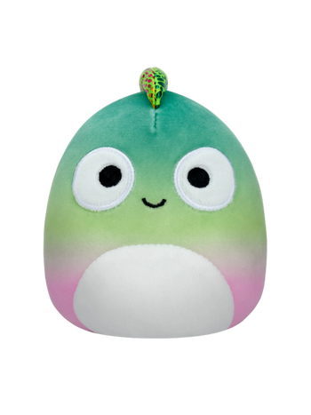 SQUISHMALLOWS 2v1 chameleón Denton a vážka Heather, 13 cm