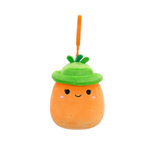 SQUISHMALLOWS klíčenka – Mrkev Caroleena, 9 cm
