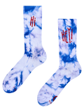 Ponožky z žebrovaného úpletu Ahoj, čau!
