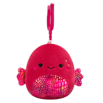 SQUISHMALLOWS klíčenka Bojovnice pestrá – Barella, 9 cm