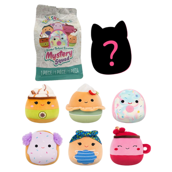 SQUISHMALLOWS Mystery balíček s voňavým plyšákem - Sladkosti, 13 cm