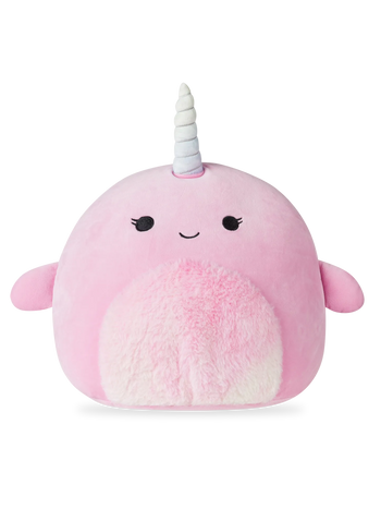SQUISHMALLOWS Růžový narval Esme, 30 cm