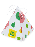 Pyramidová dárková krabička Párty balóny
