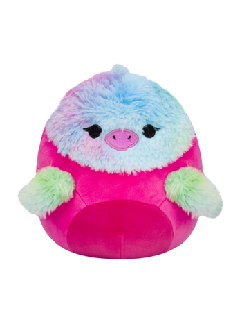 SQUISHMALLOWS Růžový papoušek Abilene, 20 cm