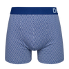 Modro-šedé pánské vzorované boxerky